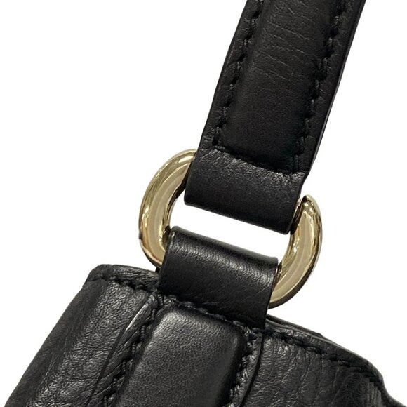 Auth GUCCI Soho Cellarius 282309 Black Leather - Tote Bag - Picture 10 of 16